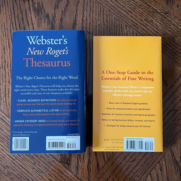 Webster’s Thesaurus & Writing Companion - Picture 4 of 7